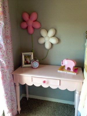 Desk after lights off 1