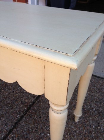 Desk Corner View Before