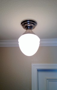 Single Hall Light After