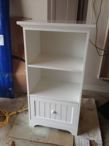 Bookshelf before front view