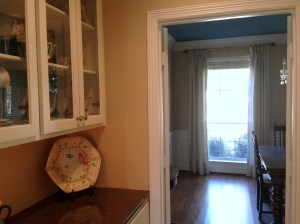 Butler's Pantry After looking into Dining