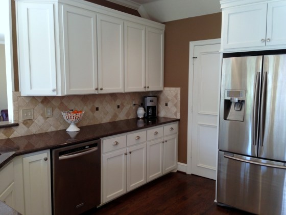 Kitchen After left of Fridge