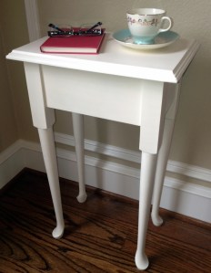 Painted Side Table Teacup Book 2