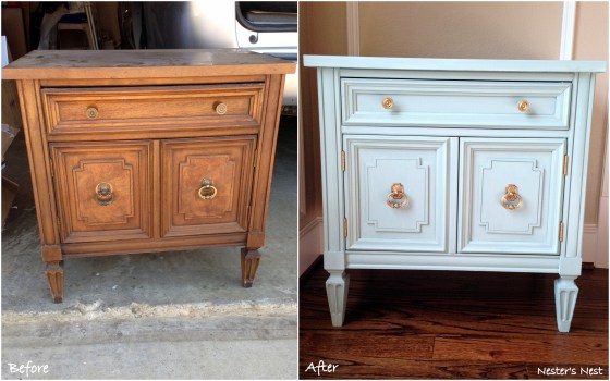 Vintage Bedside Table