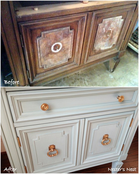 Vintage Bedside Table1