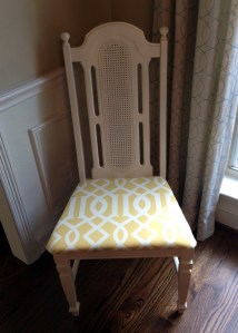 Vintage Cane Back Chair After 1