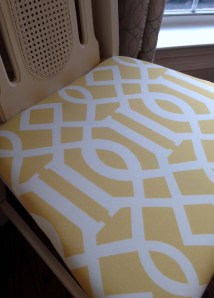 Vintage Cane Back Chair After 2