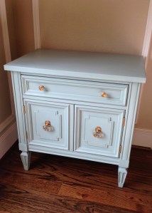 Vintage Bedside Table After 3