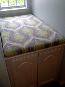 Dormer Window Seat Cushion After Close