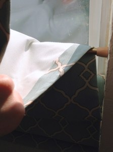 No Sew Top Down Bottom Up Shade Pull Fabric Through Tension Rod