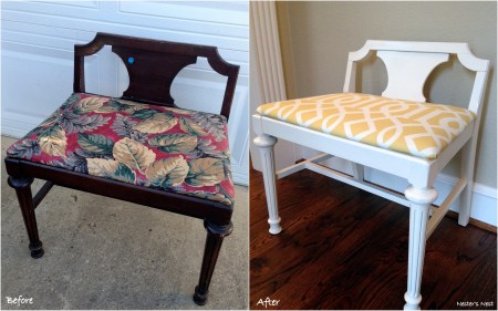 Vanity Stool Collage