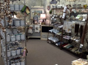 Antique Mall Booth with Chalk Paint