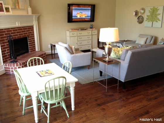 Family Room After Fireplace