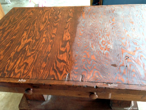 Restor A Finish Library Table