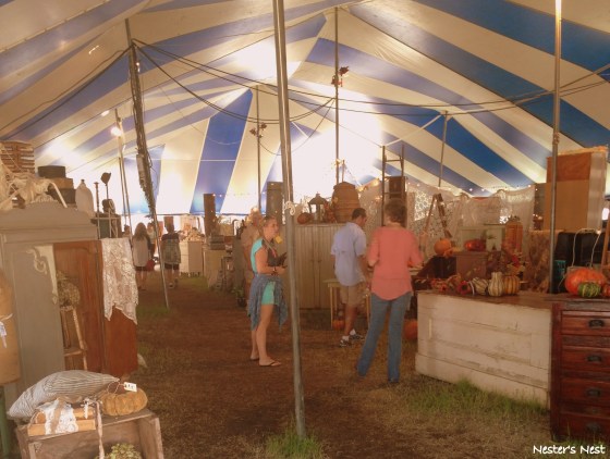 Blue White Tent Warrenton - NN