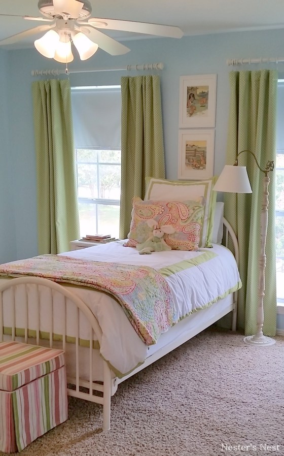 A's Blue Room Bed After - NN